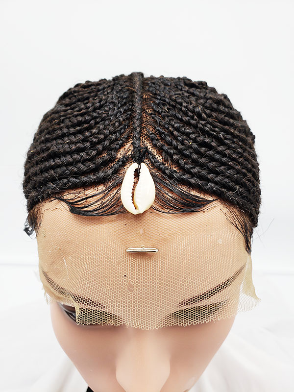 Tribal Braided Full Lace Wig Custom Made